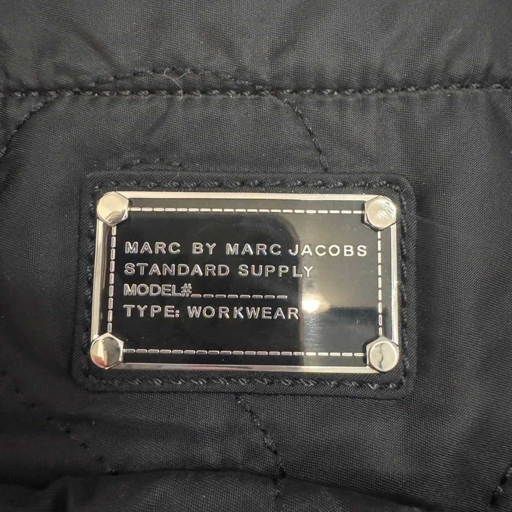 Marc by Marc Jacob’s Black Nylon Eliz-a-Baby Diaper Bag